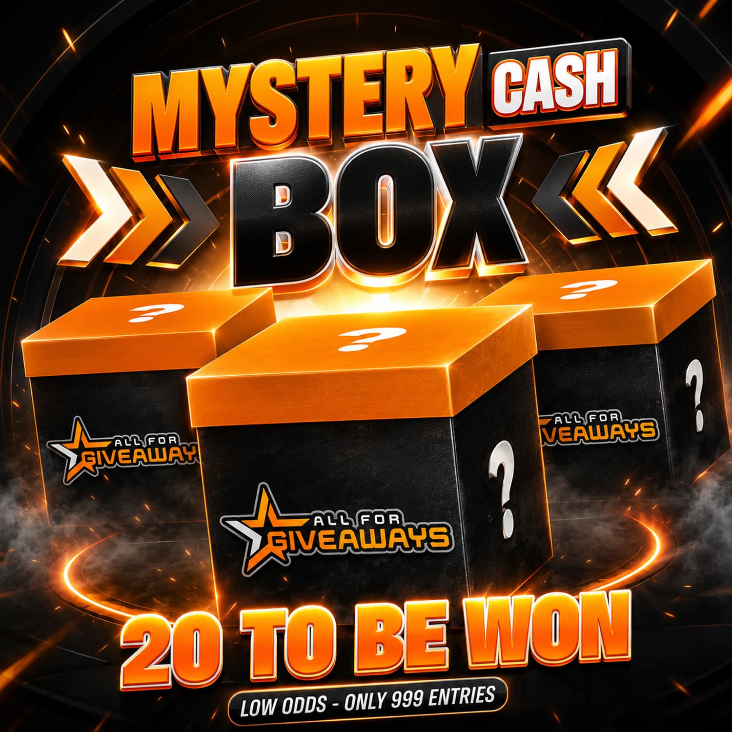 20X Mystery Cash Boxes