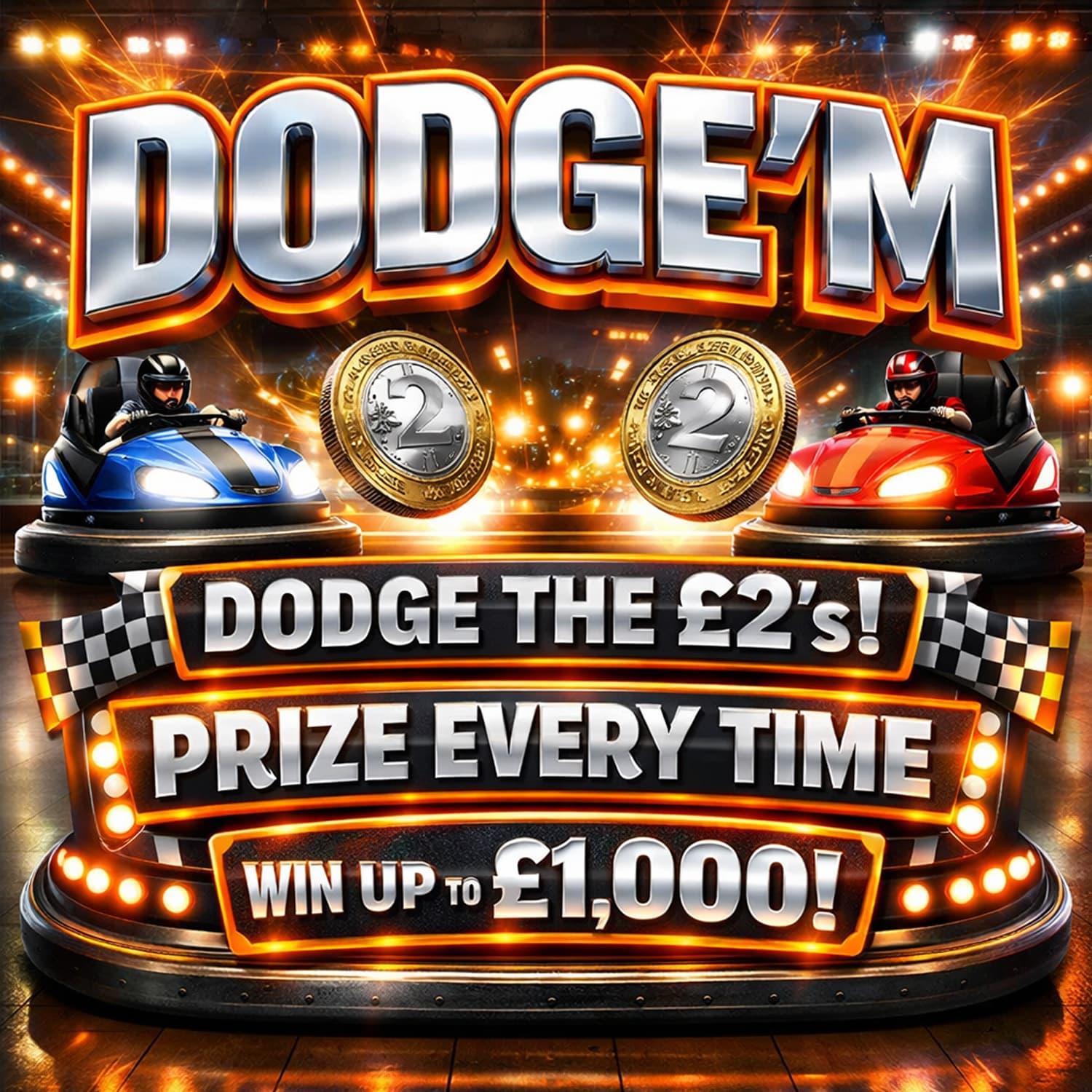 PRIZE EVERY TIME! Dodge the £2's
