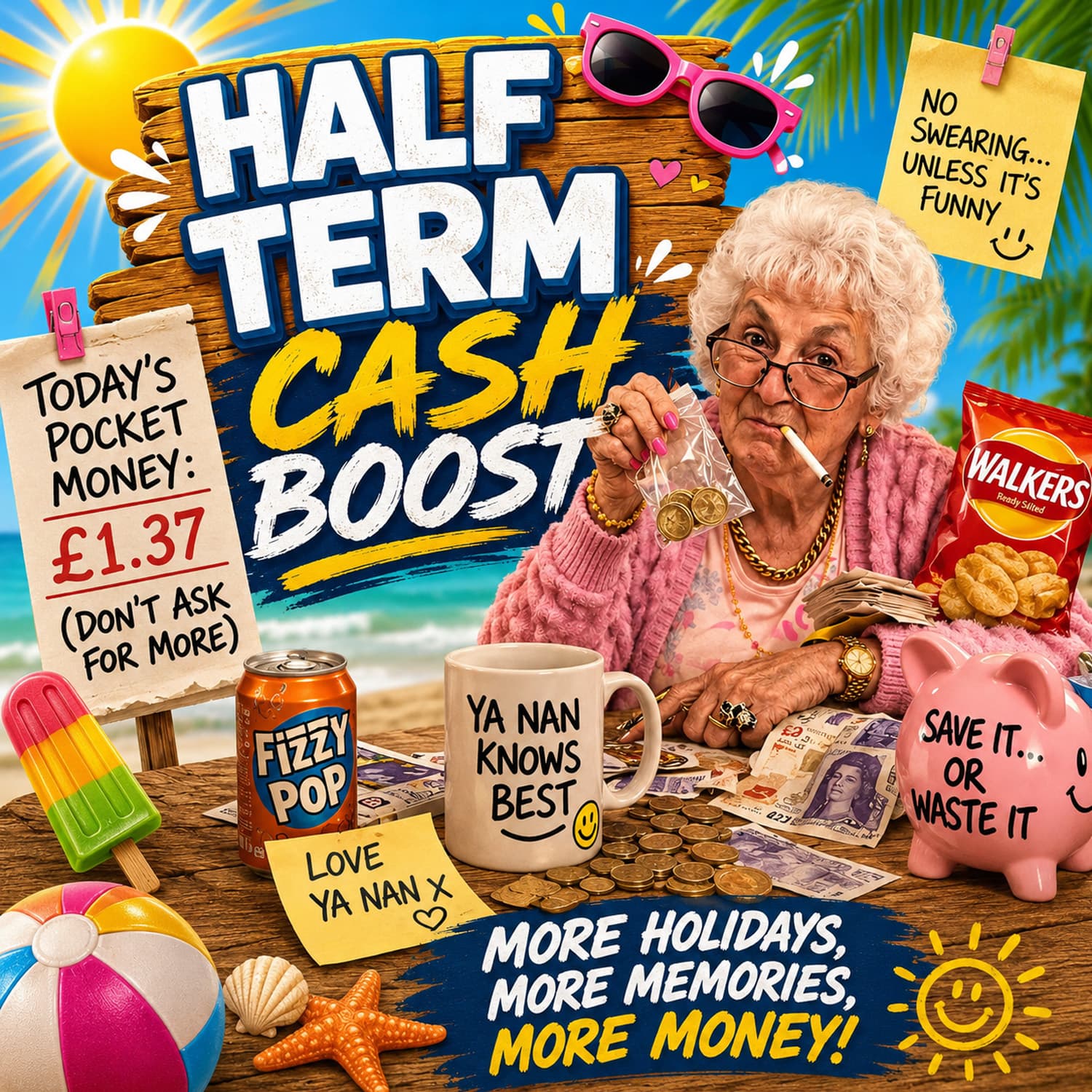 Half Term Cash Boost