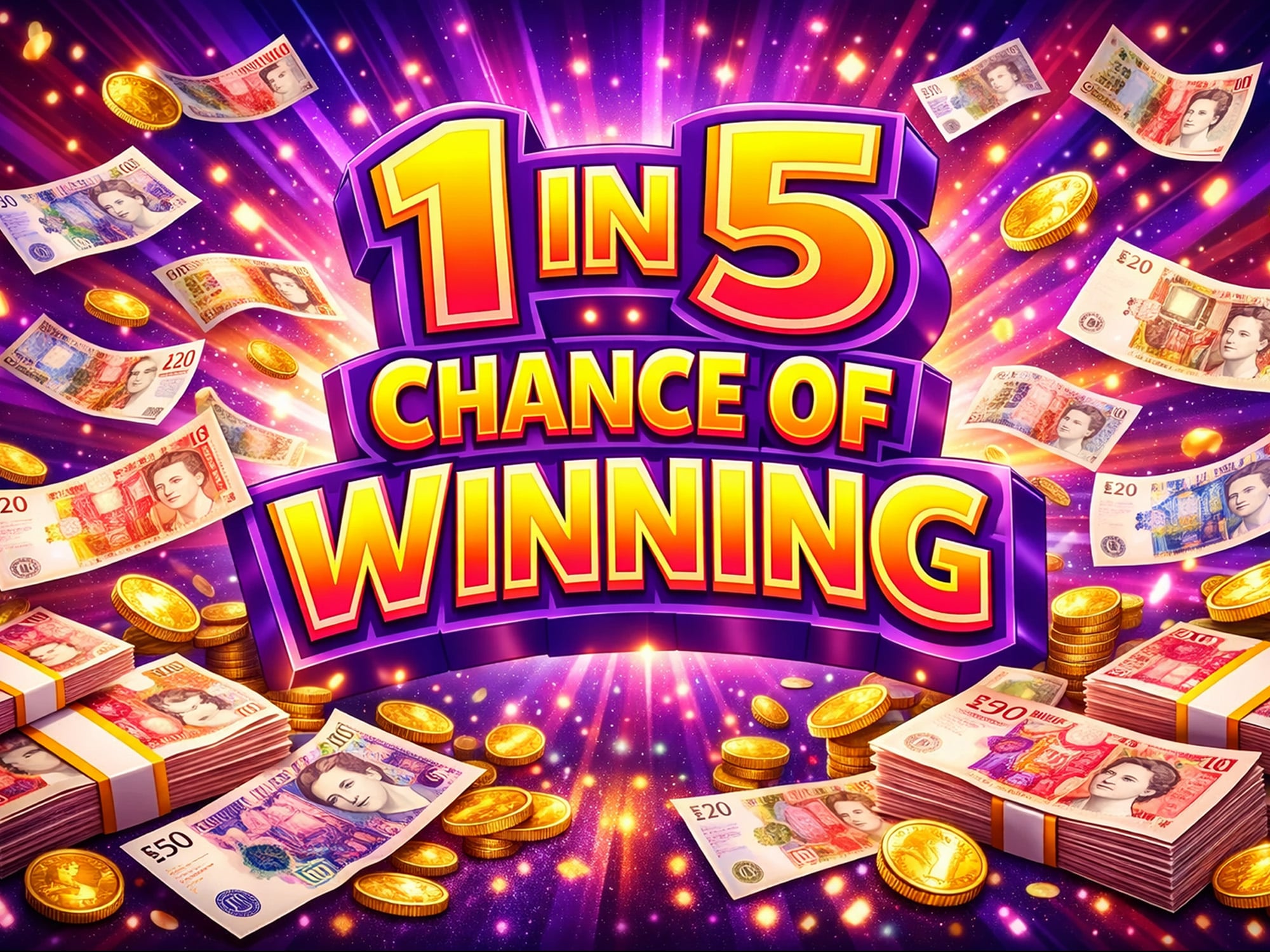 1 In 5 Chance Of Winning