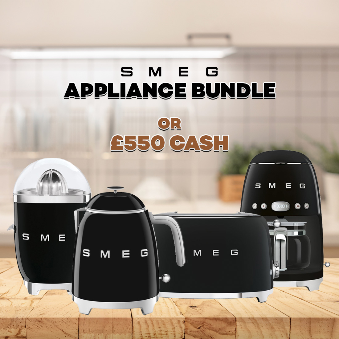 SMEG APPLIANCE BUNDLE All For Giveaways
